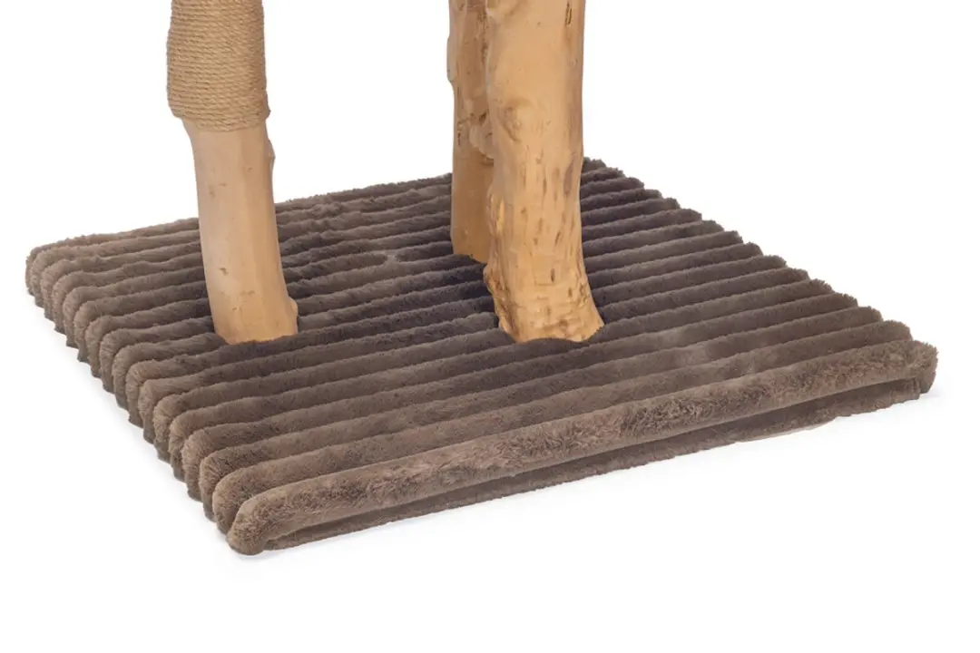Designed by Lotte Raja Krabpaal - 3 Ligplekken - Hout - Bruin