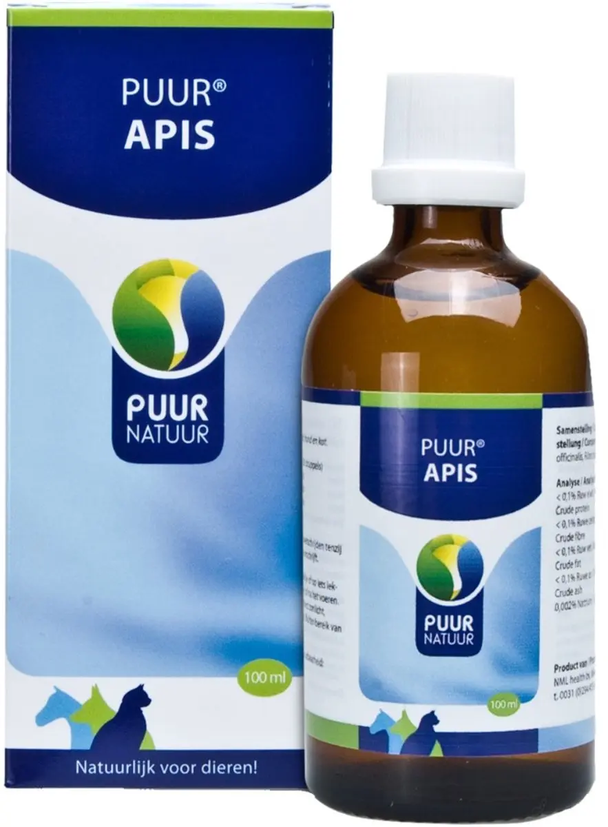 Puur Natuur Apis Allergie Huidverzorging 100ml - Hond/Kat/Paard