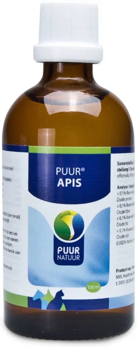 Puur Natuur Apis Allergie Huidverzorging 100ml - Hond/Kat/Paard
