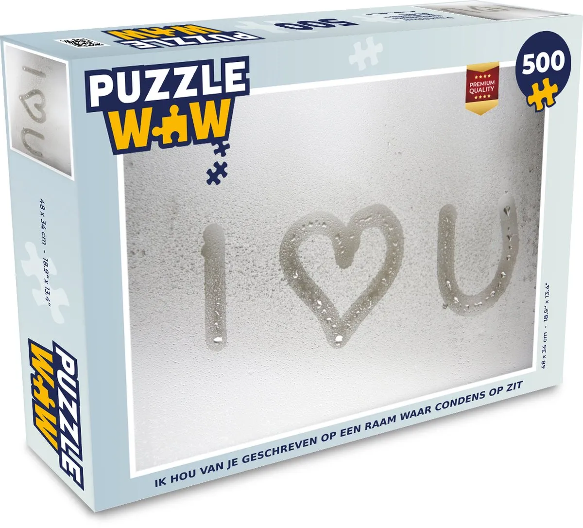 PuzzleWow Legpuzzel 500 Stuks