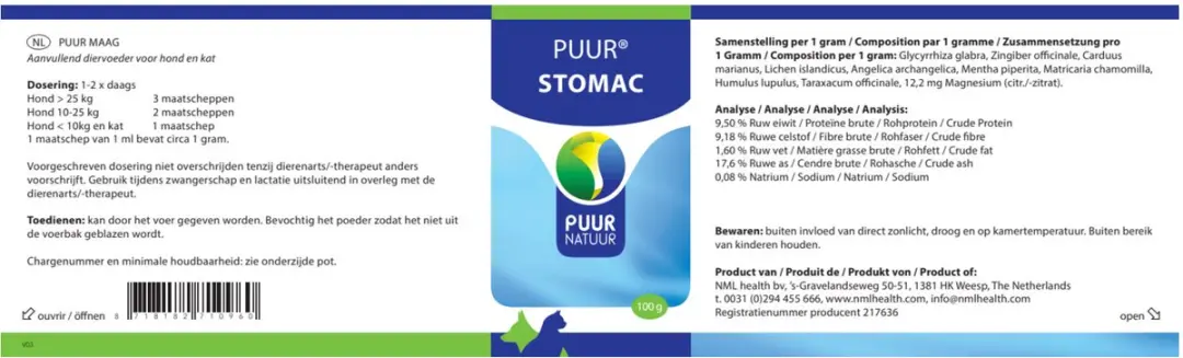 Puur Maag 100g