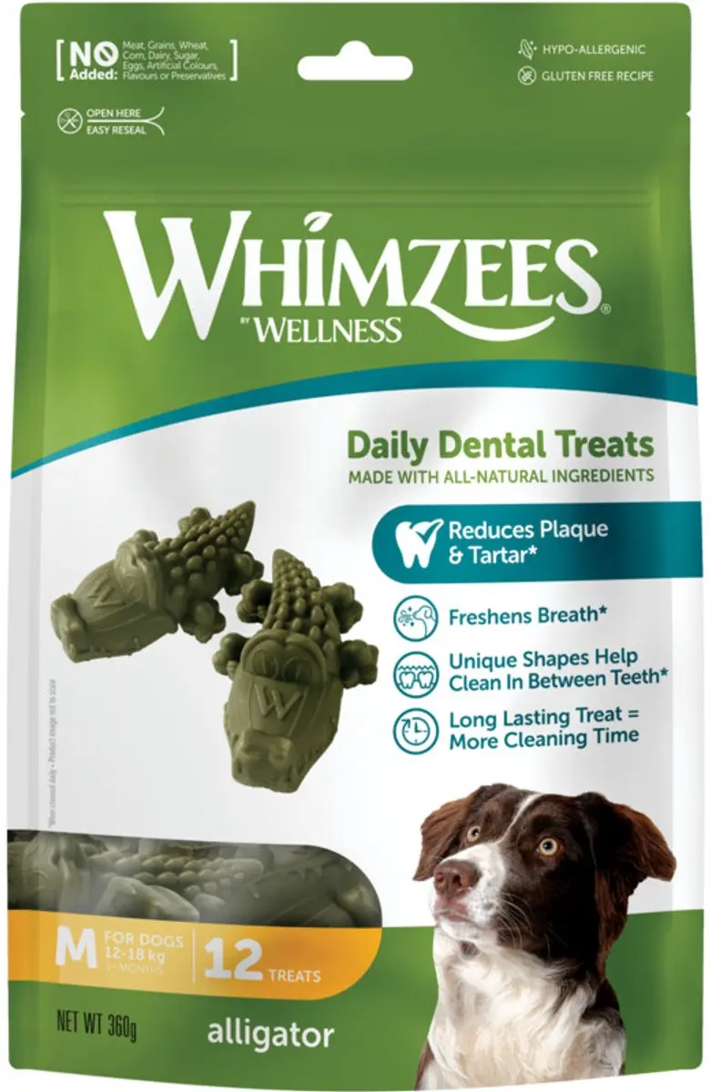 Whimzees Krokodil Tandenreinigers