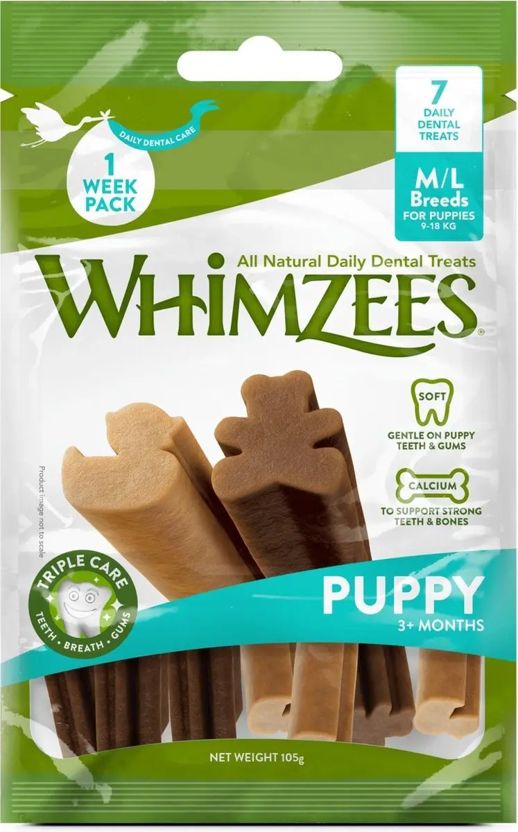 Whimzees Week Bag Puppy M