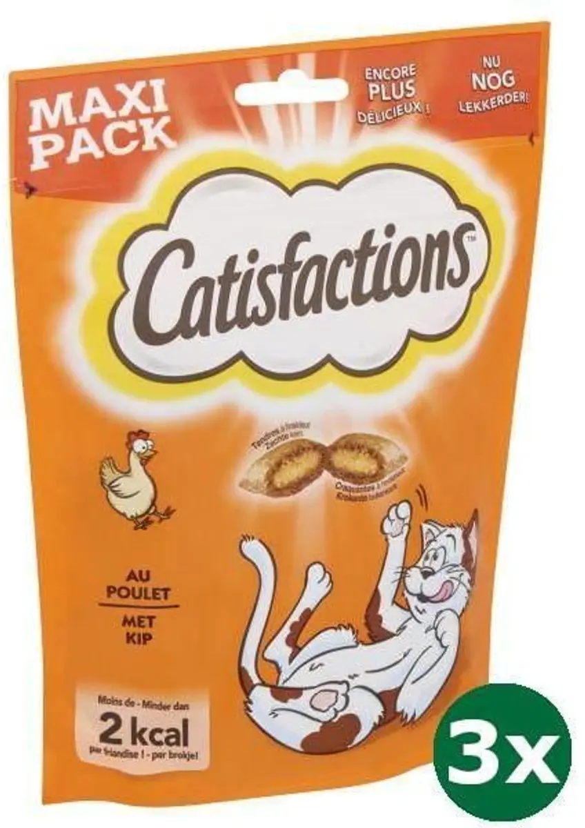 Catisfactions kip 3x 180 gr