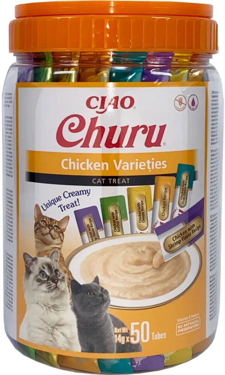 Inaba Churu Kattensnack Kurkuma