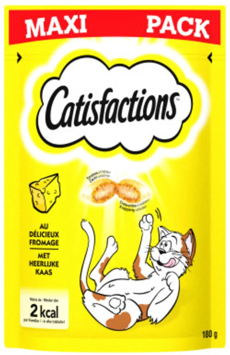 Catisfactions Kattensnoepjes Kaas 180g