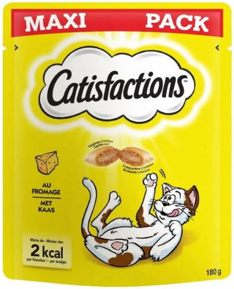 Catisfactions Kattensnoepjes Kaas 180g