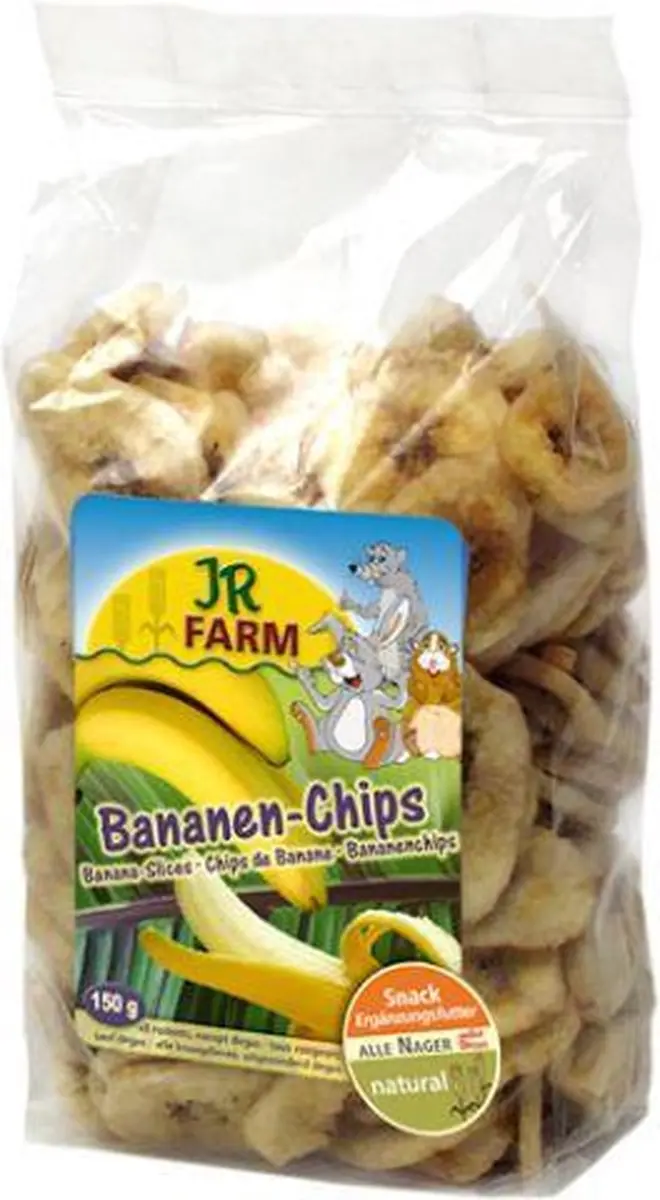 JR Farm Bananenchips 150g - afbeelding 6 van 6