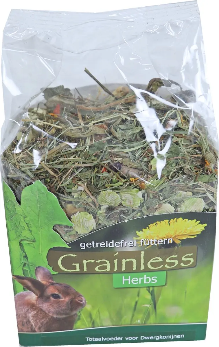 JR Farm Graanloze Kruiden Konijnen 400g