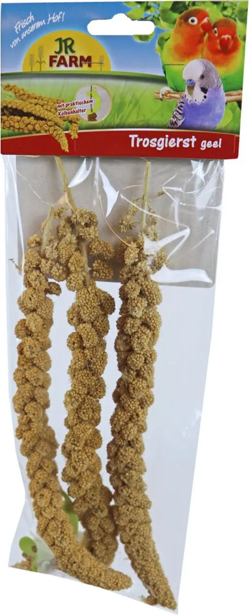 JR Farm Trosgierst Geel Parkiet & Grasparkiet 75g