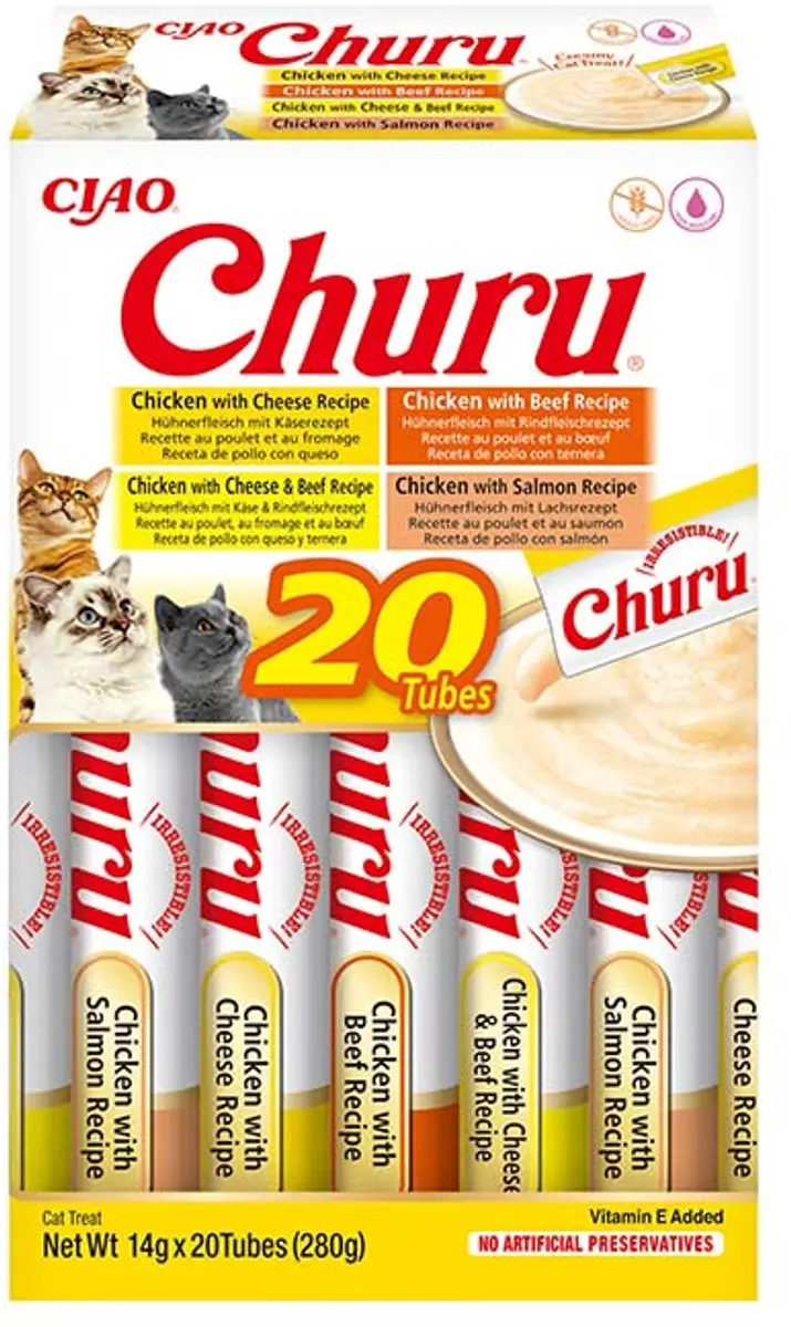 Inaba Ciao Churu Creamy Puree Kip & Rund