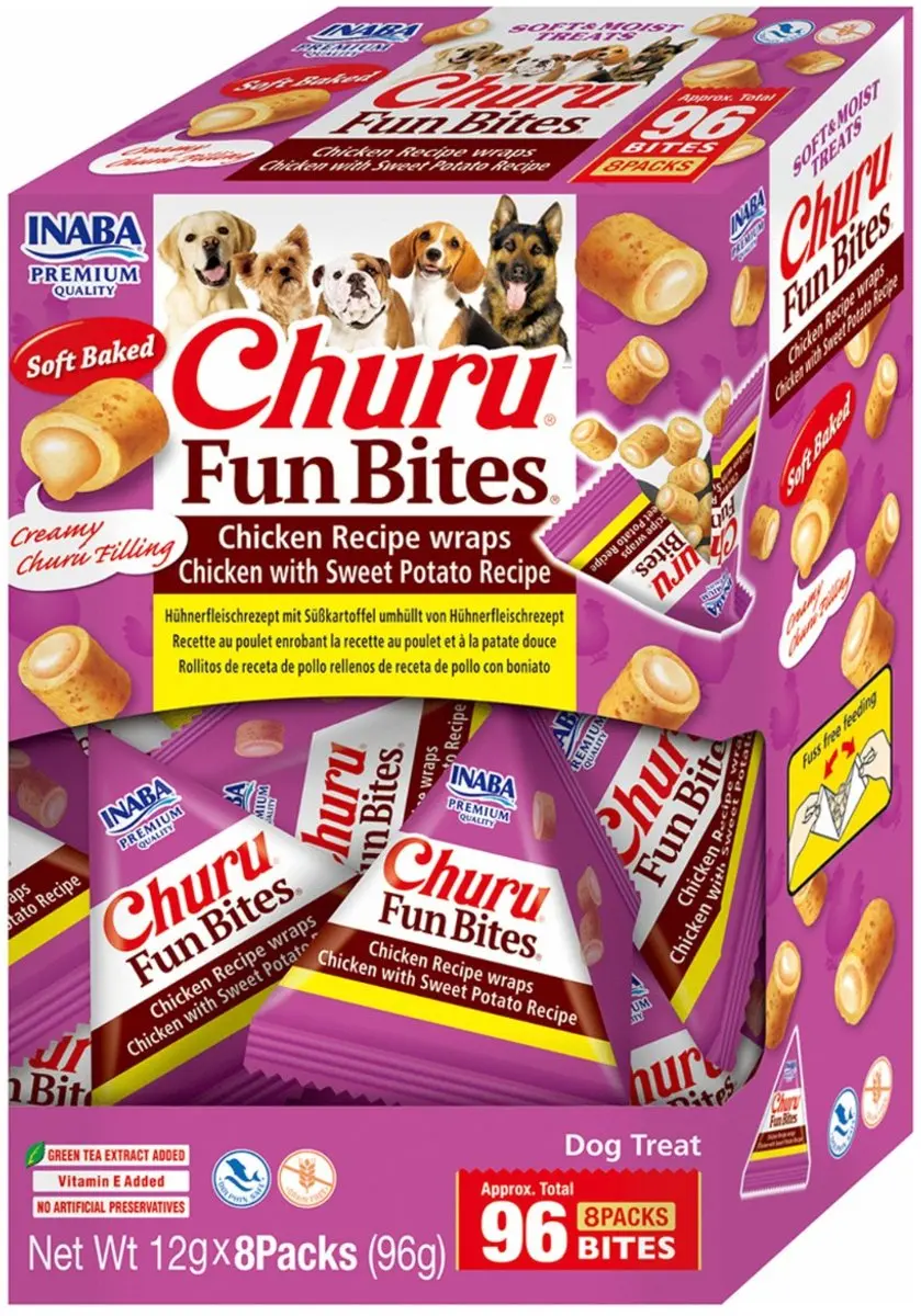 Inaba Churu Fun Bites Kip&Bataat