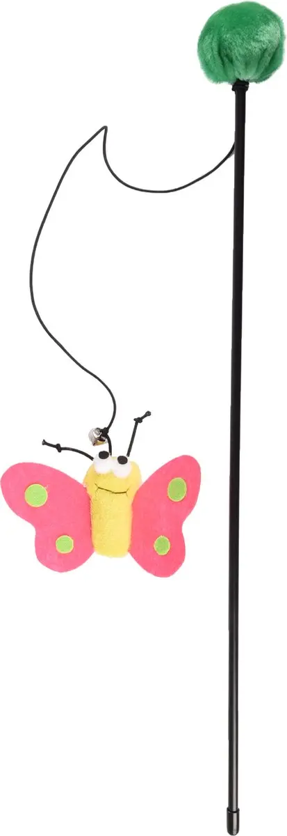 Flamingo Kattenspeelgoed Tangler Happy Butterfly