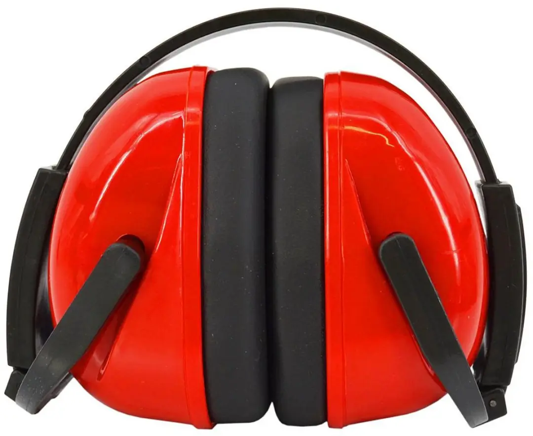 AWTOOLS HS2020 Oorkappen - Regelbare Hoofdband - Rood/Zwart - afbeelding 2 van 2