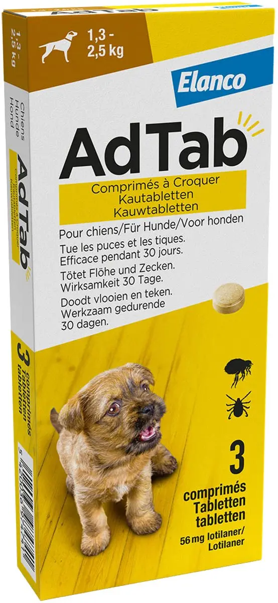 AdTab Vlooien Tabletten Hond