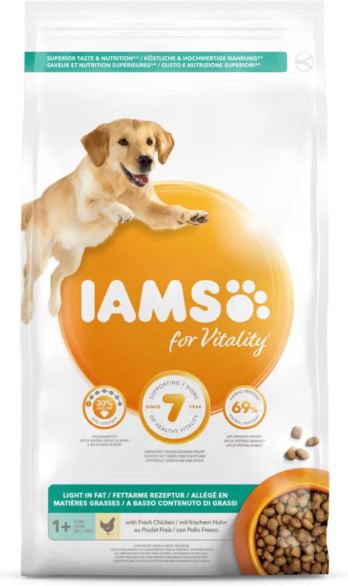Iams Dog Adult Weight Control 3x3kg