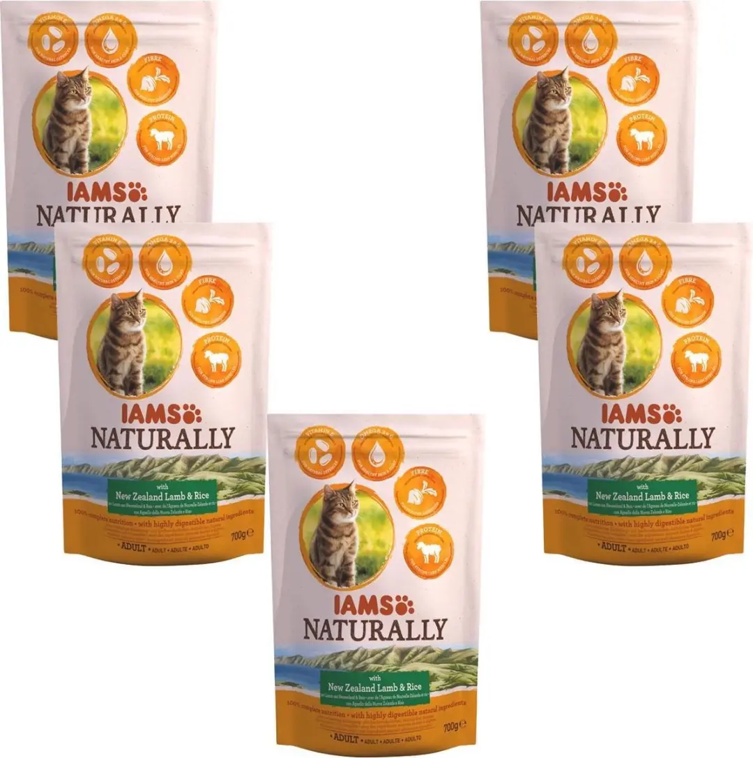Iams Naturally Cat Adult Lam&Rijst