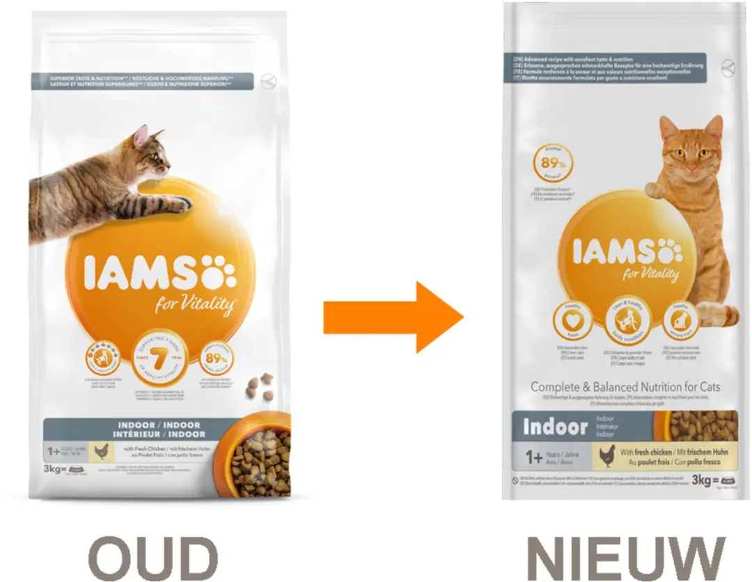 Iams Cat Adult Indoor Kip 3kg