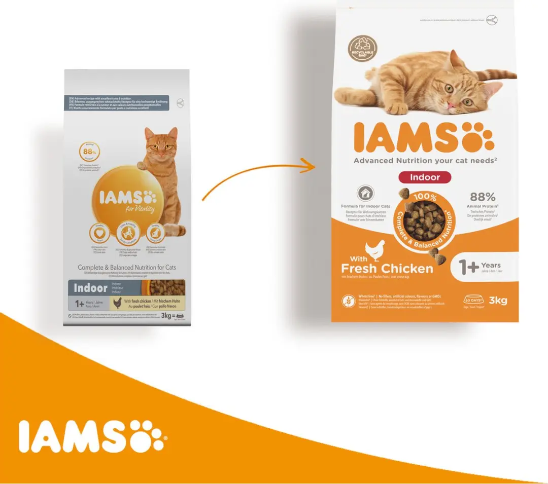 Iams Cat Adult Indoor Kip 3kg