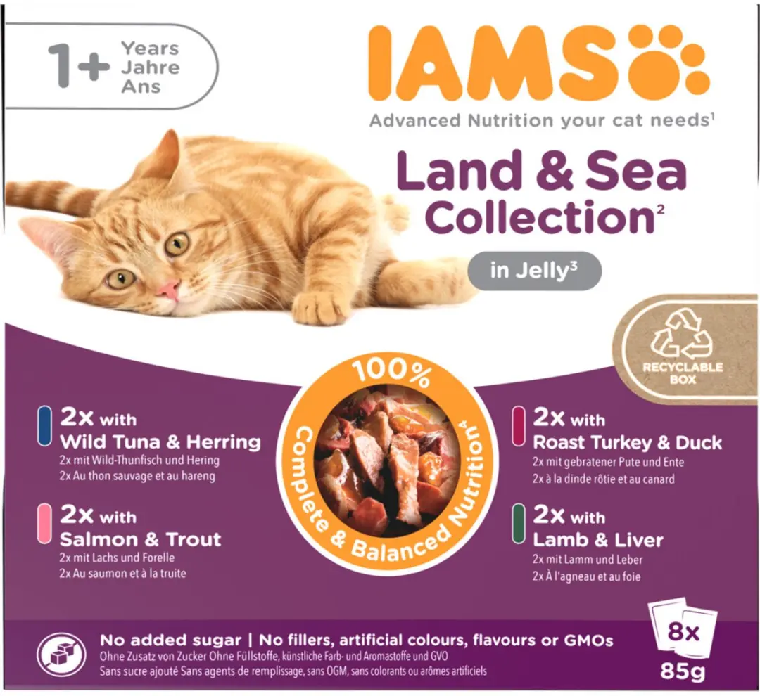 Iams Delights Adult Land & Zee Jelly