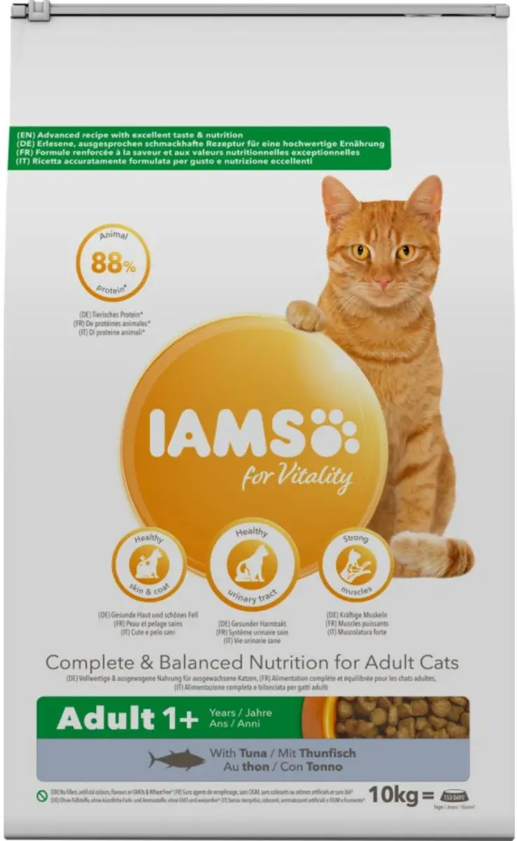Iams Cat Adult Tonijn 10kg