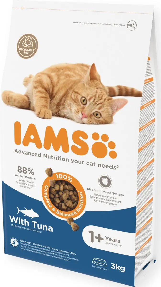 Iams Cat Adult Tonijn 10kg