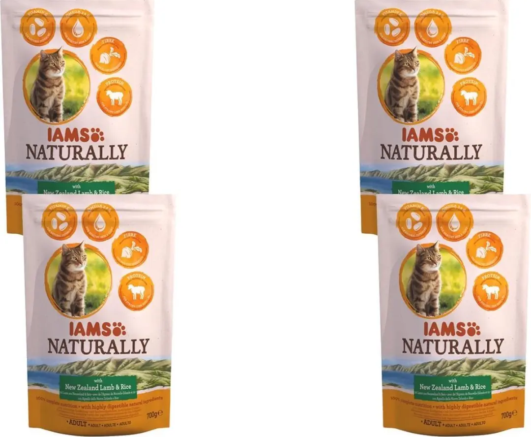 Iams Naturally Cat Adult Lam&Rijst