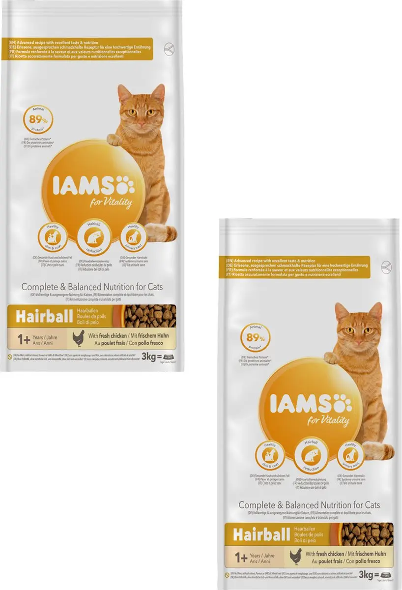 Iams Cat Adult Hairball Kip