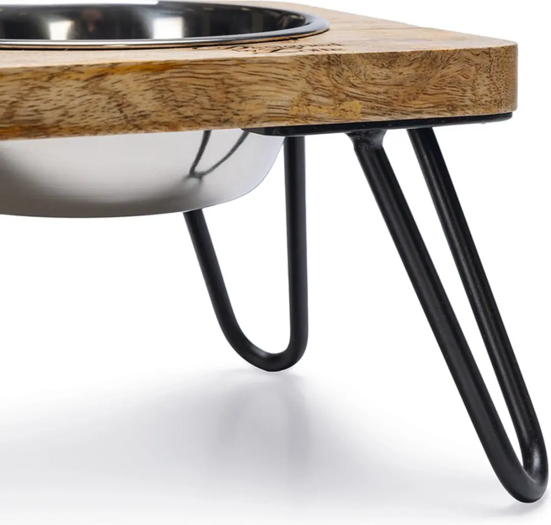 Designed by Lotte Linga Dinerset Kat - 60cm - Hout/metaal