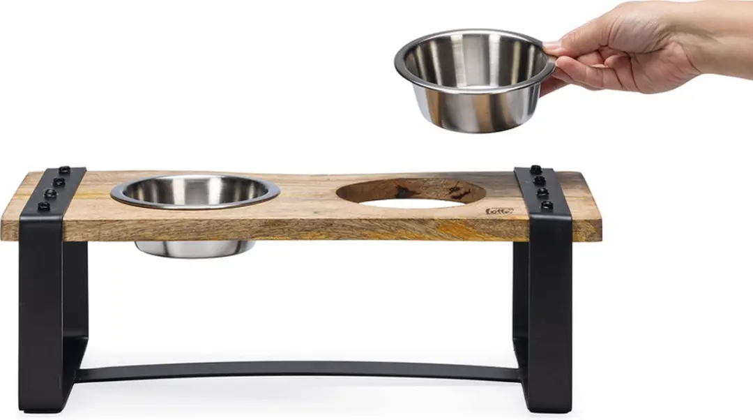 Designed by Lotte Karinto Voerbak Hond - Dinerset S - 2x350ml