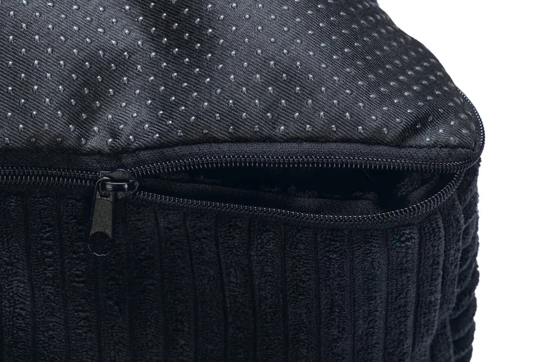 Designed by Lotte Ribbed Hondenkussen - Antraciet 70x55x15cm