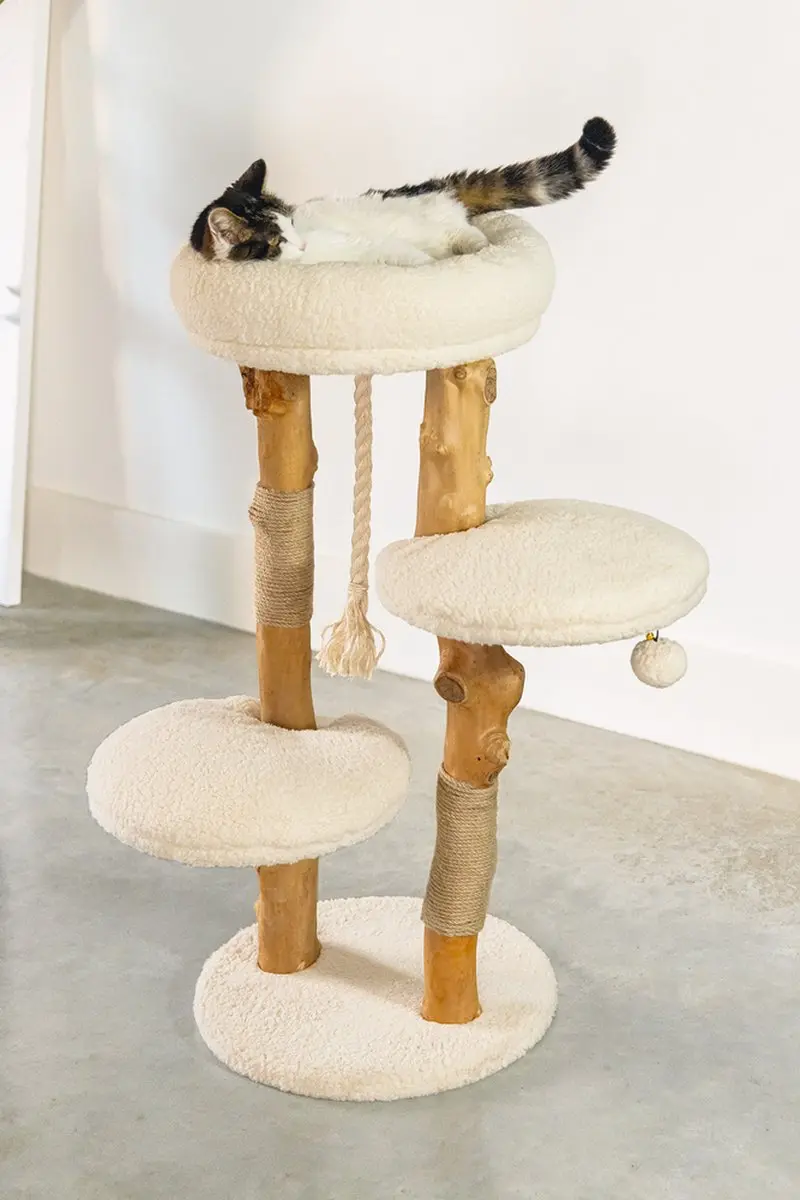 Designed by Lotte Krabmeubel Vanja Krabpaal - 40x40x87,5cm - Hout