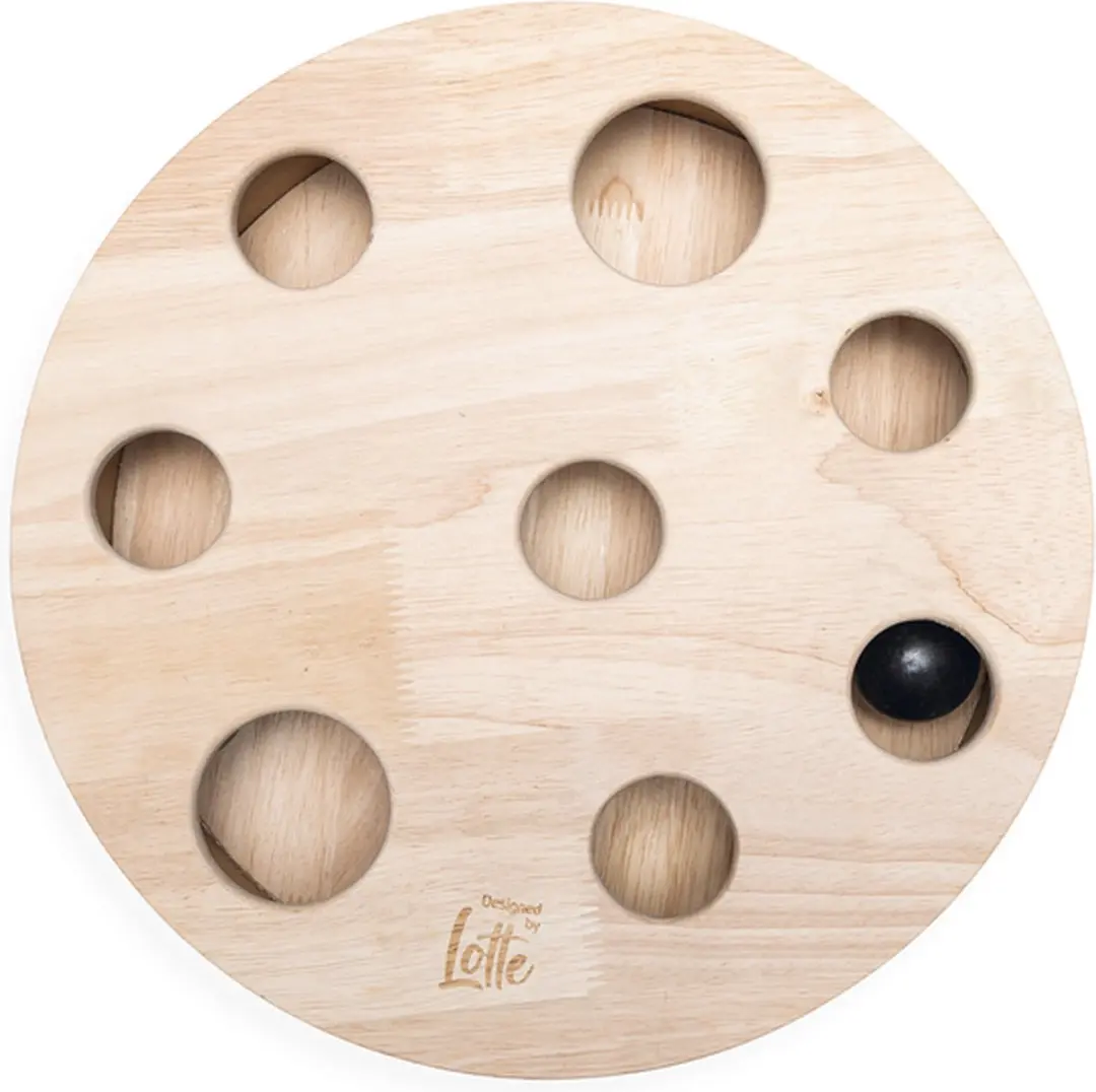 Designed by Lotte Raya Kattenspeelgoed - Hout - 30x30x7cm