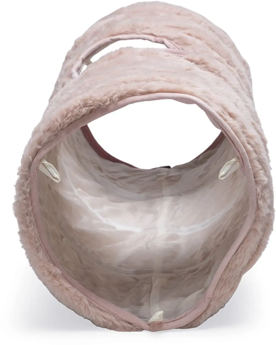 Designed by Lotte Reza Kattentunnel - Roze - 70x25x25cm