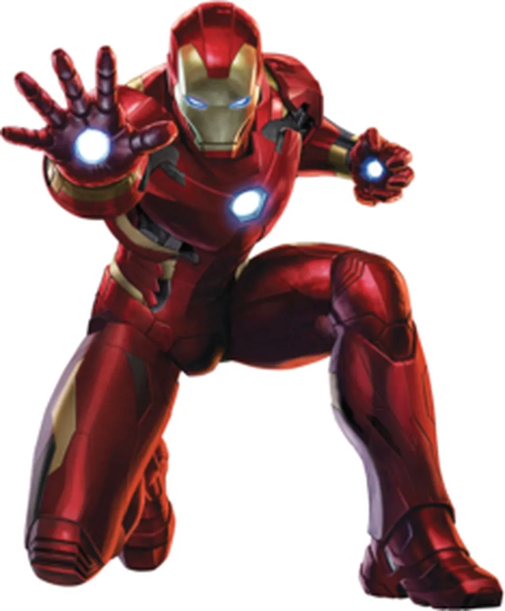 Spider-Man Marvel Avengers Iron Man Figuur 10cm - Iron Man