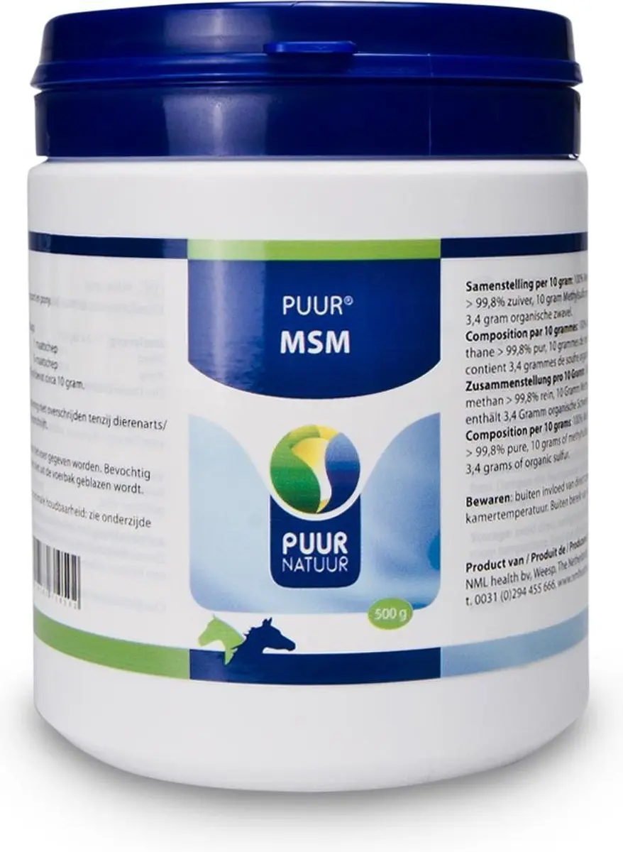 Puur Natuur MSM Supplement 500g