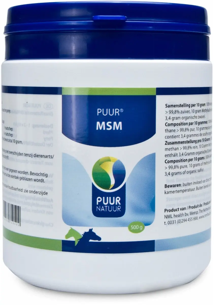 Puur Natuur MSM Supplement 500g