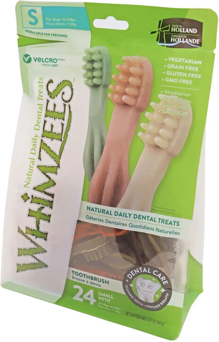 Whimzees Tandenborstel Star S - 24 Stuks