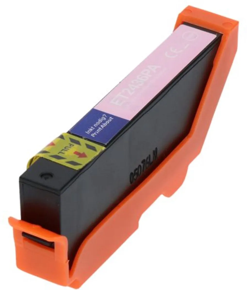 PrintAbout Inktcartridge C13T24264012 Licht-magenta - 15.5ml - Epson