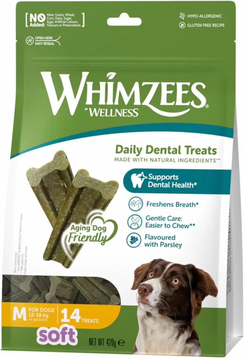 Whimzees Soft Value Bag Hondensnacks 420g