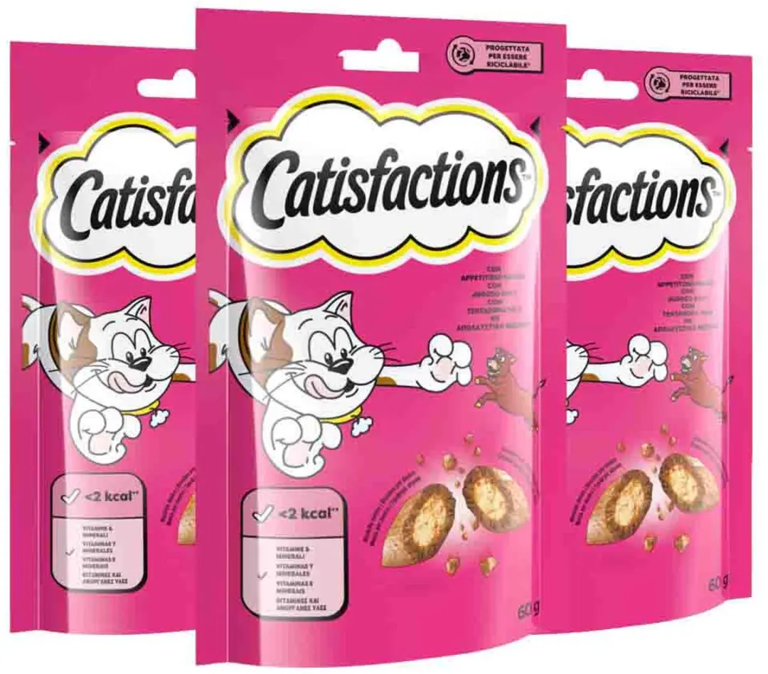 Catisfactions Kattensnack Rund 60g