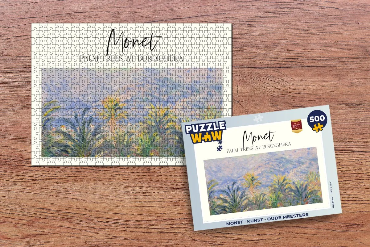 PuzzleWow Monet Legpuzzel 500 Stuks - Multicolor