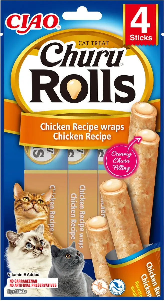 Inaba Churu Rolls Kip 40g