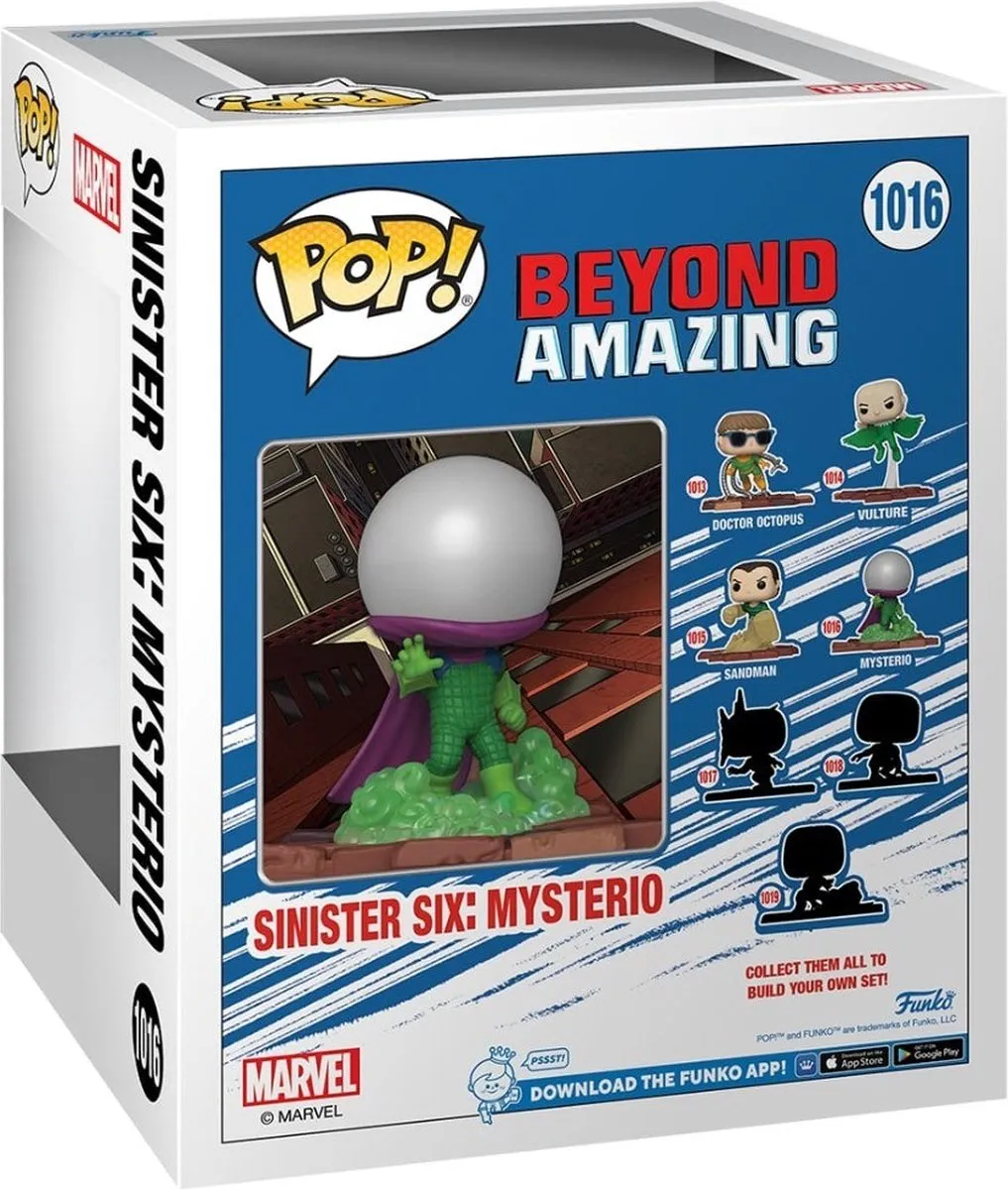Marvel Funko POP! Deluxe Sinister Six Mysterio 9cm - Multicolor