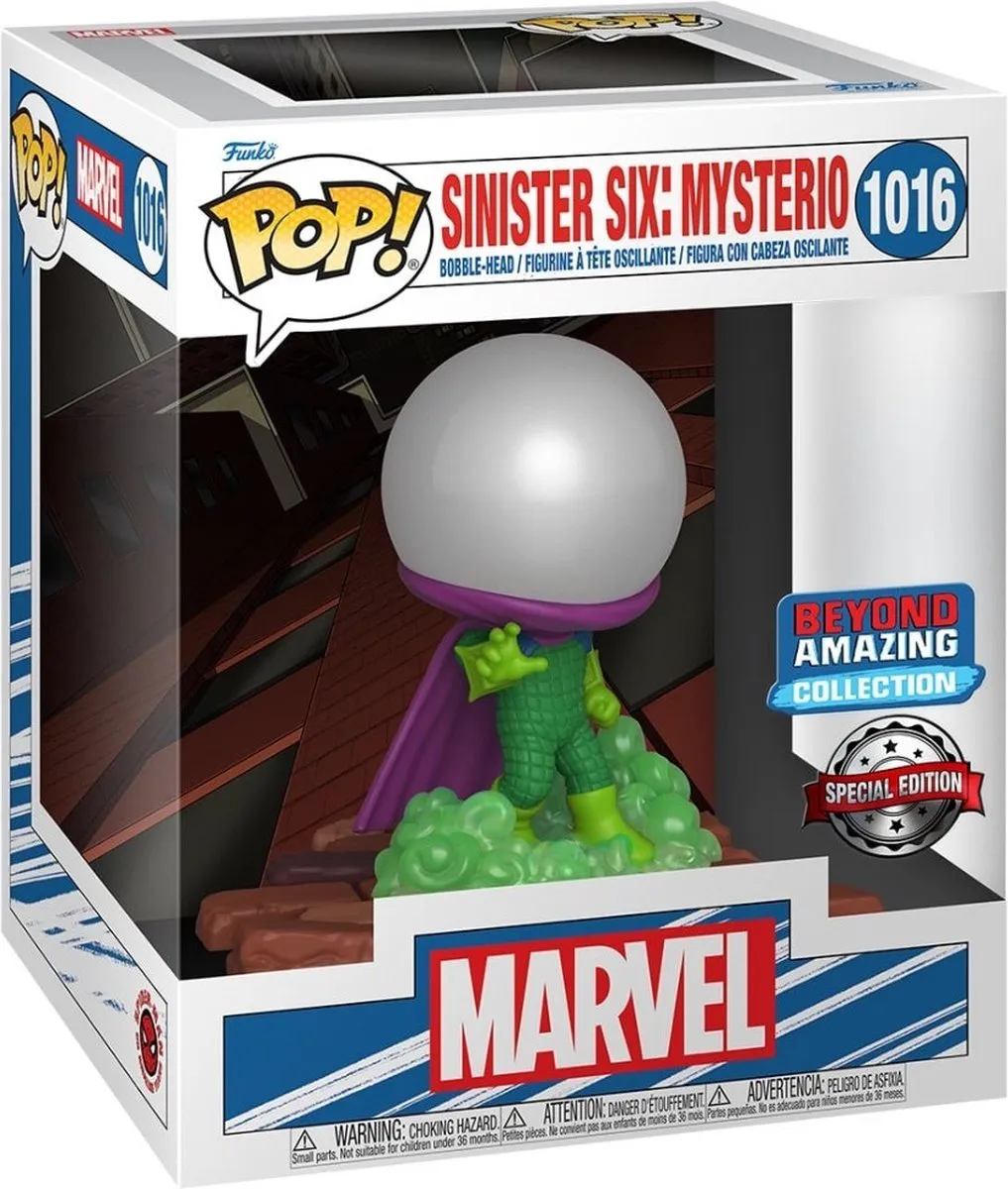 Marvel Funko POP! Deluxe Sinister Six Mysterio 9cm - Multicolor