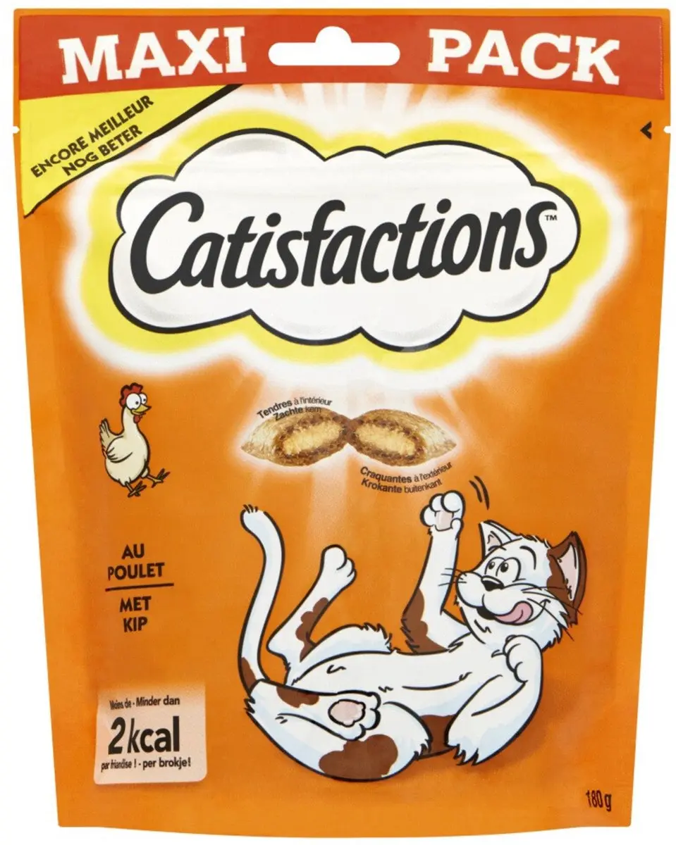Catisfaction Kattensnoepjes Kip Adult 180g
