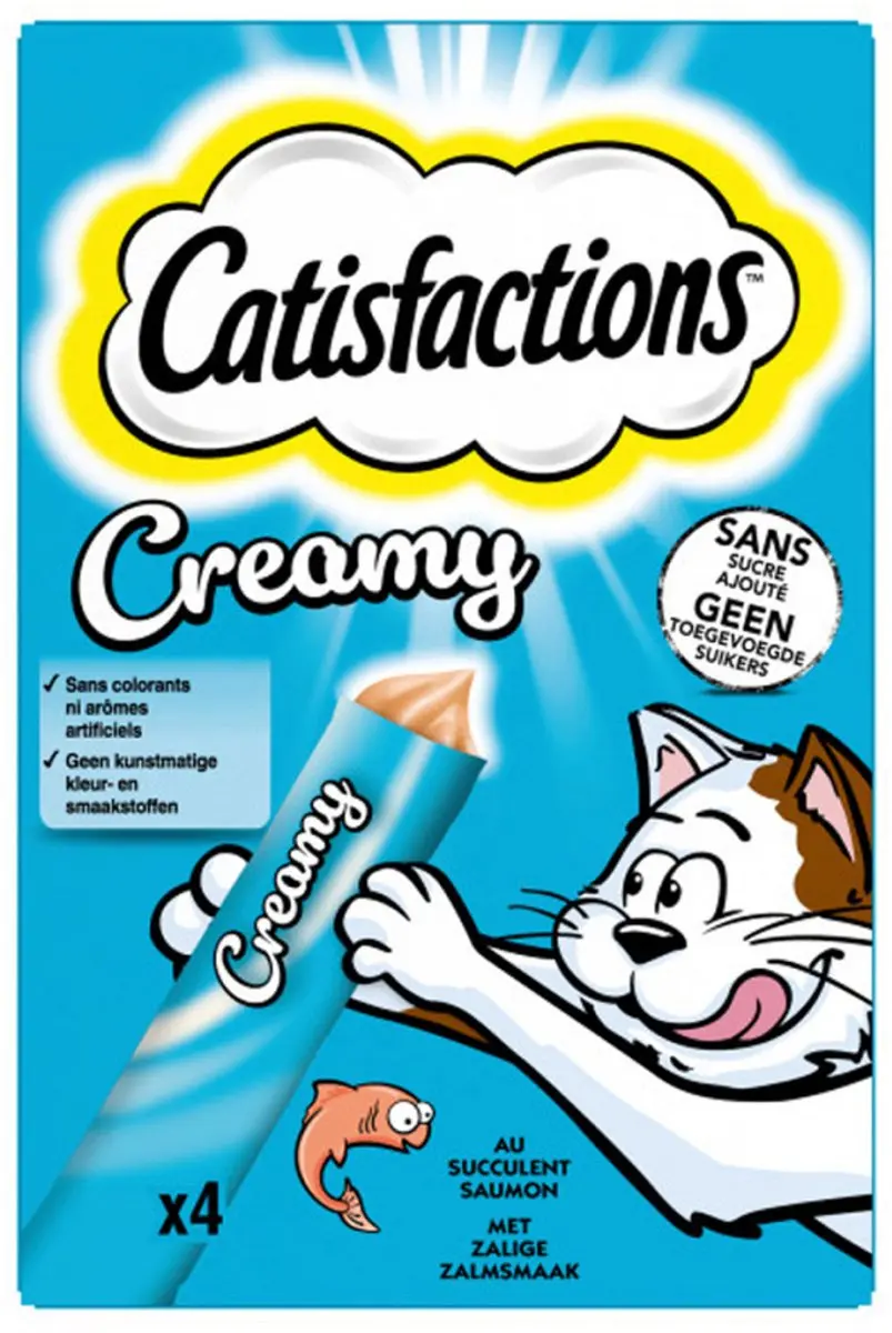 Catisfactions Creamy 4x10 g