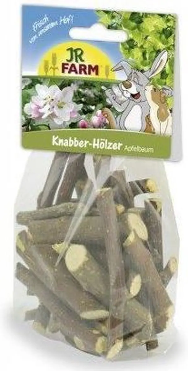 JR Farm Knaaghout Appelboom Ruwvoer 100g