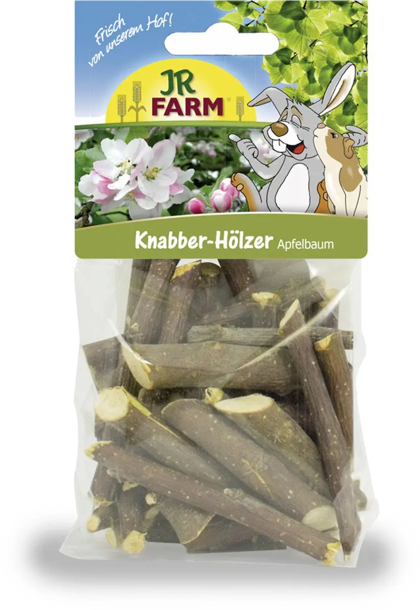 JR Farm Knaaghout Appelboom Ruwvoer 100g