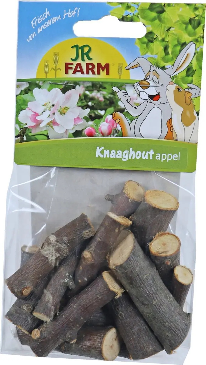 JR Farm Knaaghout Appelboom Ruwvoer 100g